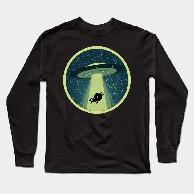 Funatic Abduction Long Sleeve T-Shirt by Kickinittt